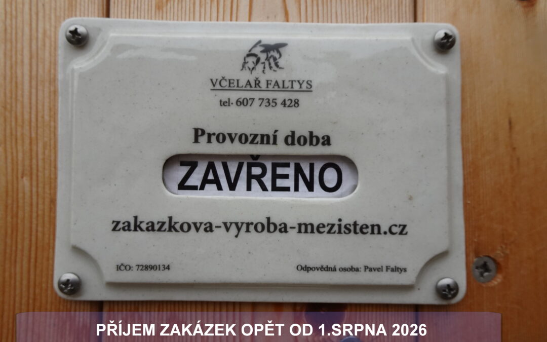 ZAVŘENO (do 1.srpna 2026)